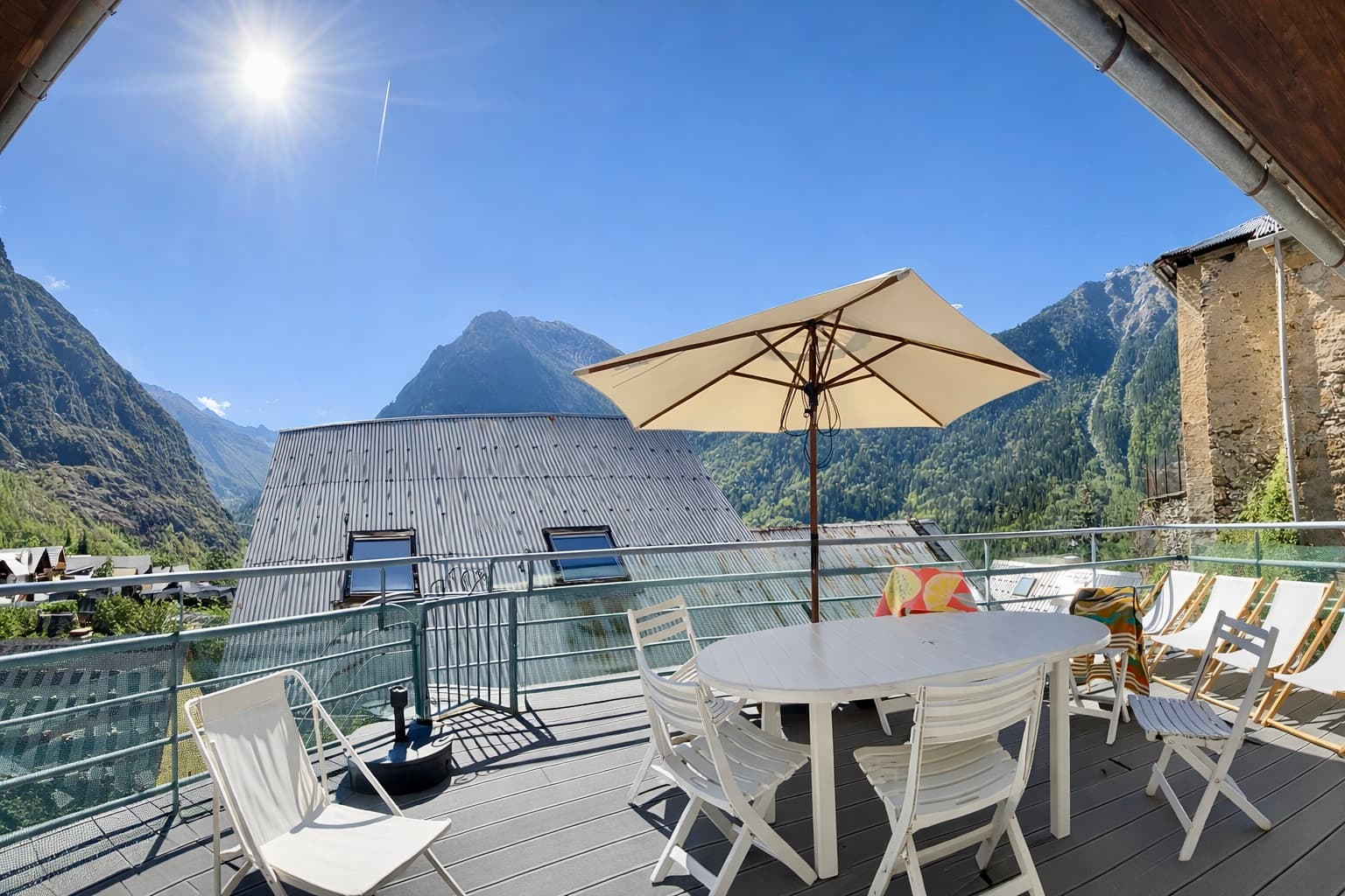 VÉNOSC 1 — Maison familiale · terrasse vue montagne, Vénosc · Les 2 Alpes